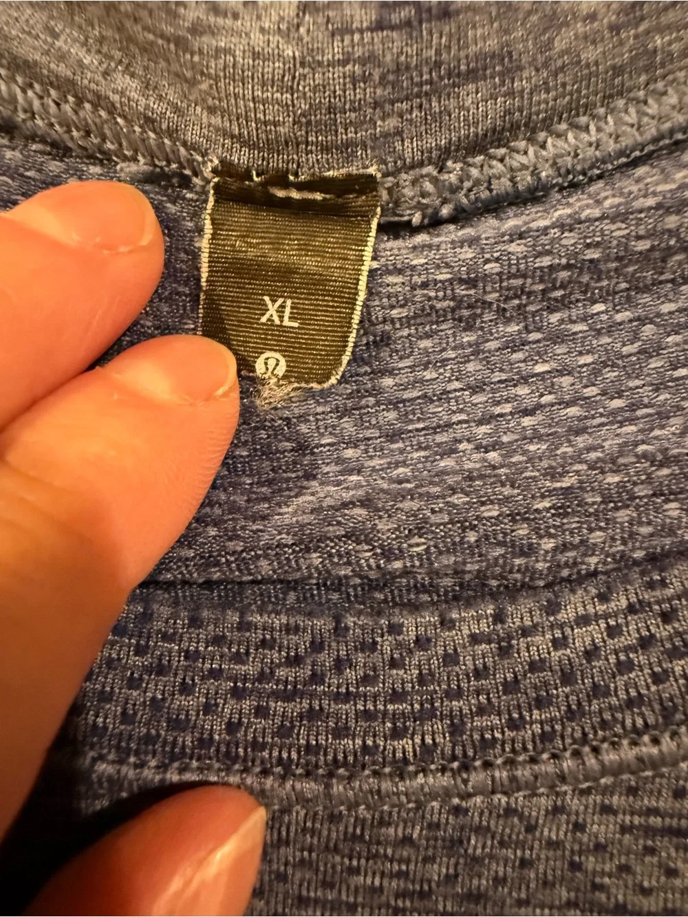 Lululemon Metal Vent Tech 2.0 SS Shirt Blue XL Training Tee